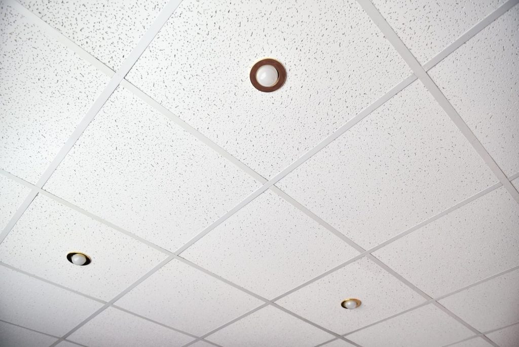 ceiling tiles can contain asbestos